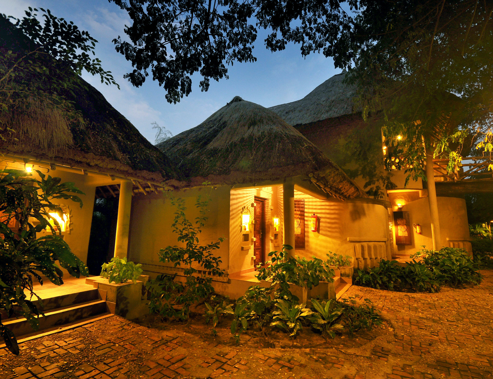 Vedic Village Spa Resort Calcuta Exterior foto
